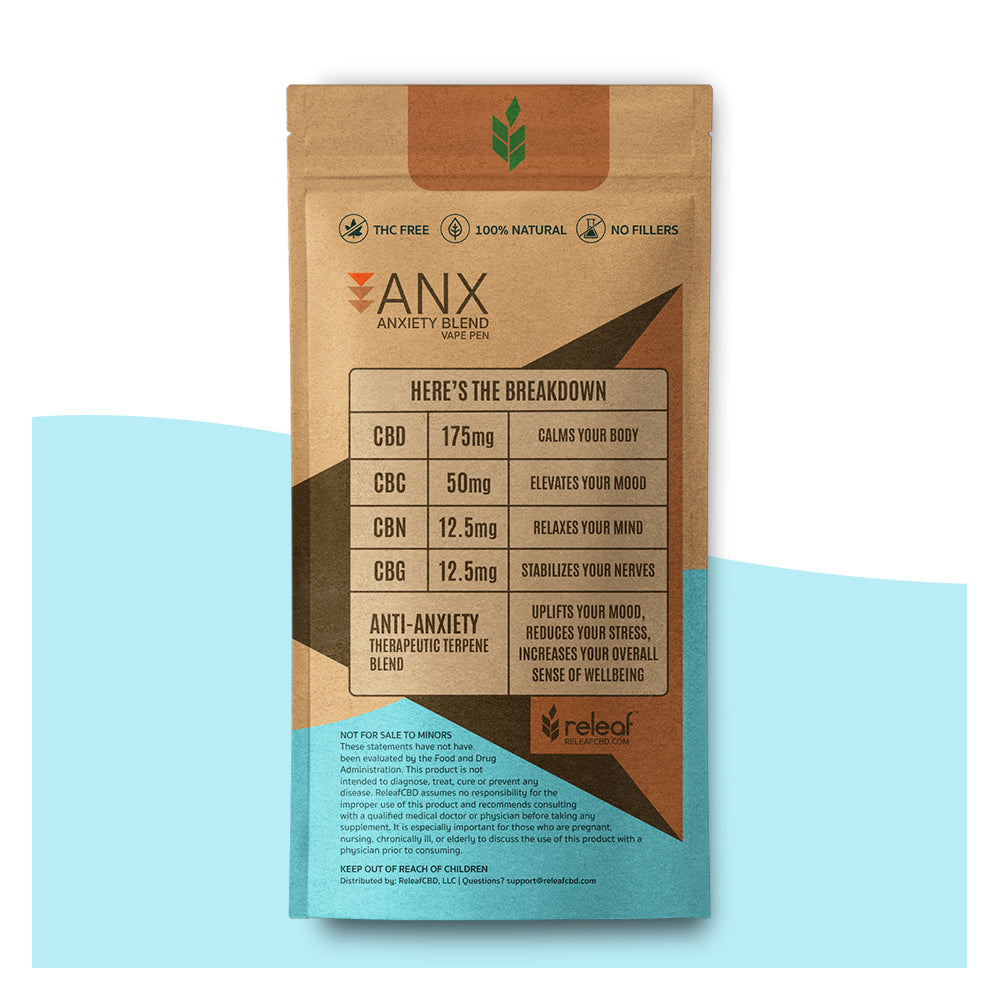 1-Time Refill For ANX Anxiety Pen | 0.5ml Oil Only