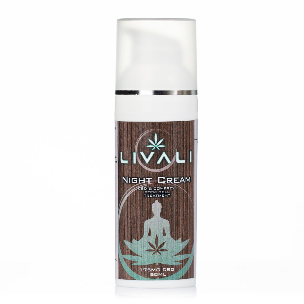 CBD Night Cream by Livali