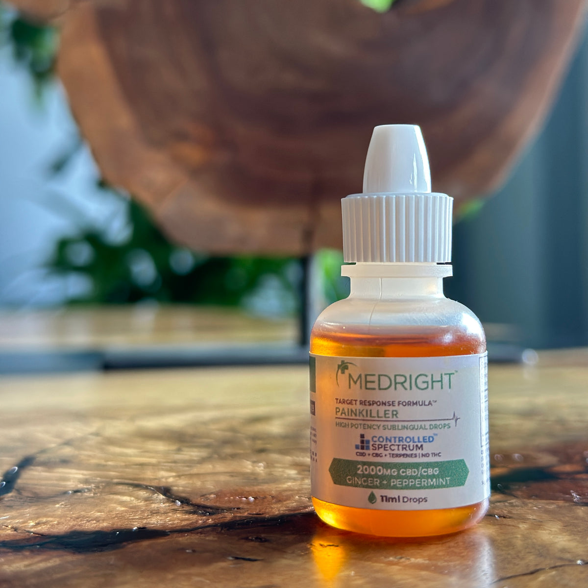 Painkiller High Potency CBD + CBG Sublingual Drops