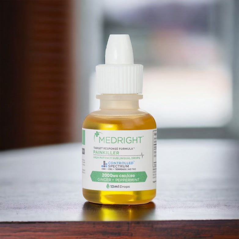 Painkiller High Potency CBD + CBG Sublingual Drops