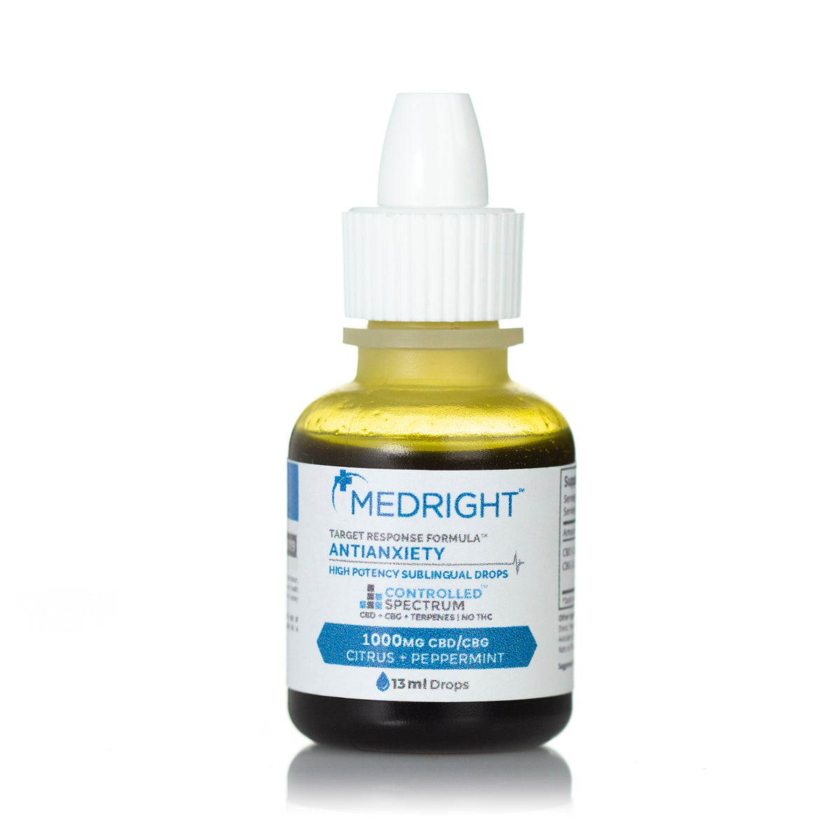 Stage 4 High Potency CBD + CBG + Astaxanthin Sublingual Drops